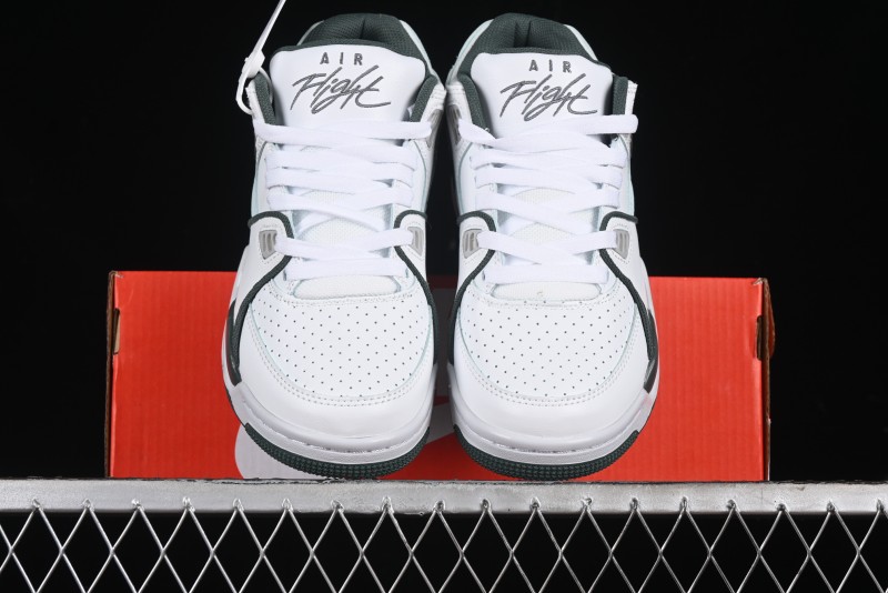 Nike Air Flight 89 Low Basketball Shoes with Air Cushion Technology - FQ8256-101