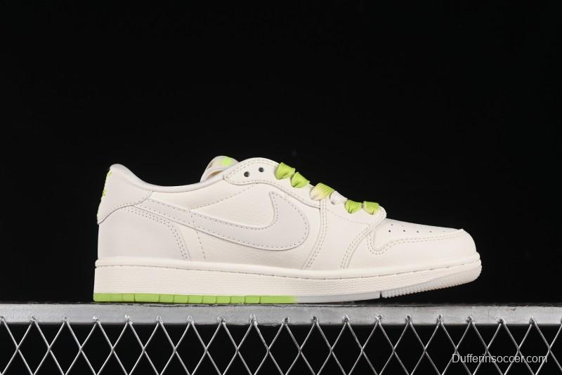 Nike Travis Scott x Fragment Design x Air Jordan 1 Low OG SP AJ1 Supreme Collaboration - BB2299-811