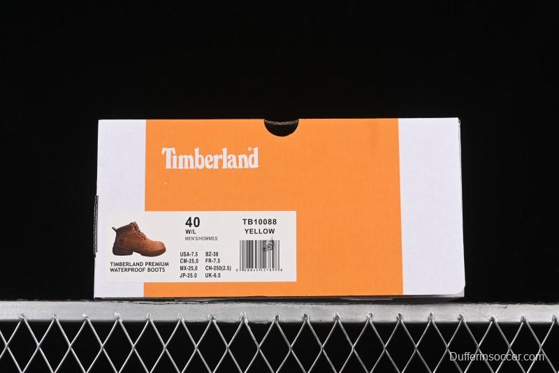 Timberland Outdoor Mid-Top Casual Yellow Boots - TB10088YELLOW