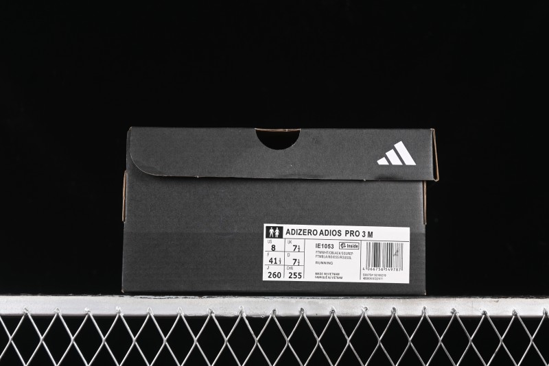 Adidas Adizero Adios IE1053 Breathable Low-Top Running Shoes - IE1053