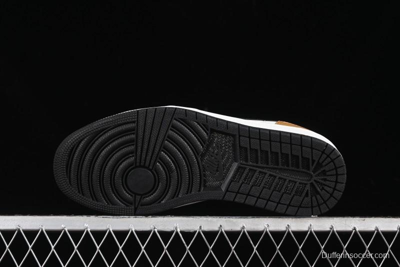 Nike Air Jordan 1 Low OG AJ1 Black Brown Low-Top Lifestyle Basketball Shoes - CZ0790-107