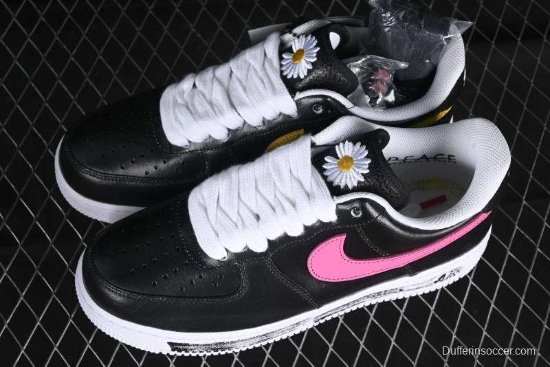 Nike Peaceminusone x Air Force 1'07 Graffiti Casual Sneakers - AQ3692-004