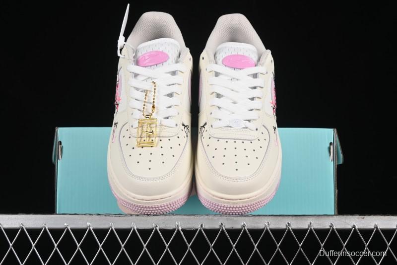 Nike Air Force 1 '07 Low Halloween Edition "Devil's Wings" Casual Sneakers - FB1839-121