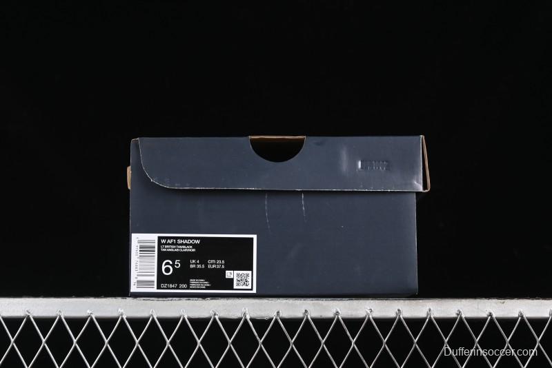 Nike Air Force 1 Shadow Low-Top Sneakers with Lightweight EVA Midsole and Anti-Slip RB Rubber Outsole - DZ1847-200