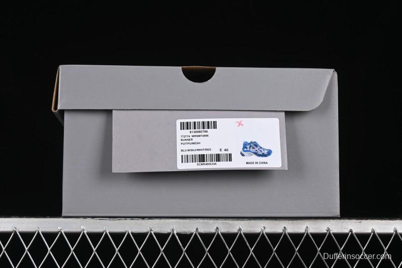 Balenciaga Runner Kith Four Color Retro Casual Shoes - WRNMT4896