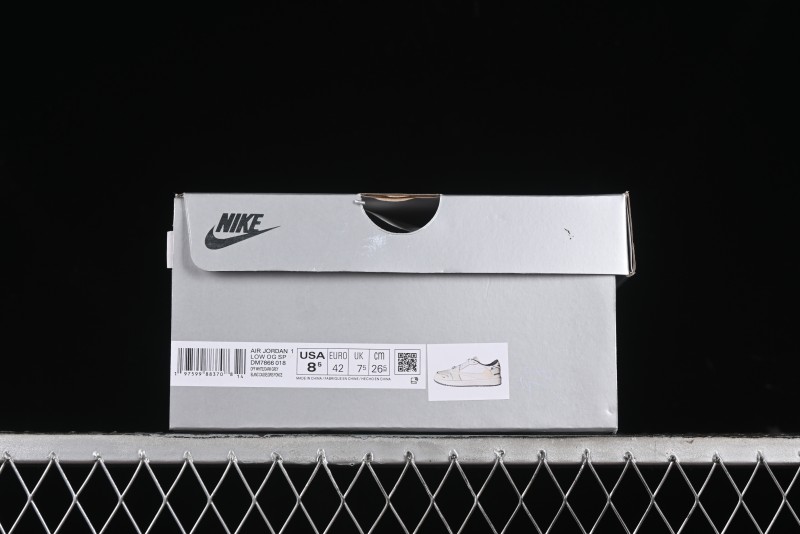 Nike Travis Scott x Fragment Design x Air Jordan 1 Low OG SP AJ1 Casual Sneakers - DM7866-018