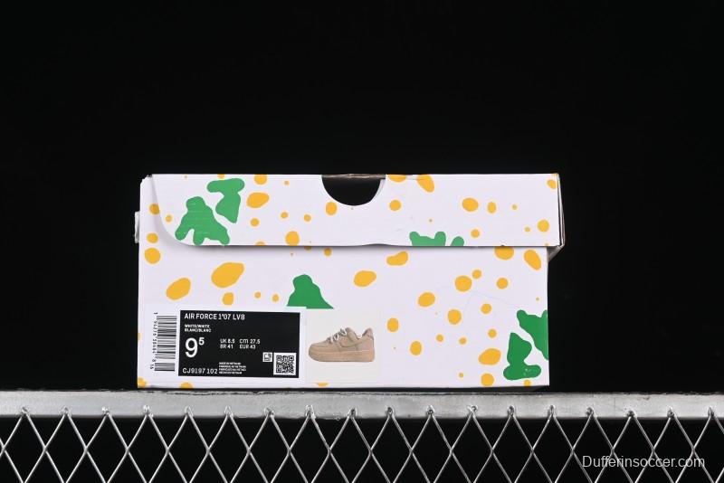 Nike Air Force 1 '07 Low Deconstructed Maize Casual Sneakers - CJ9197-102