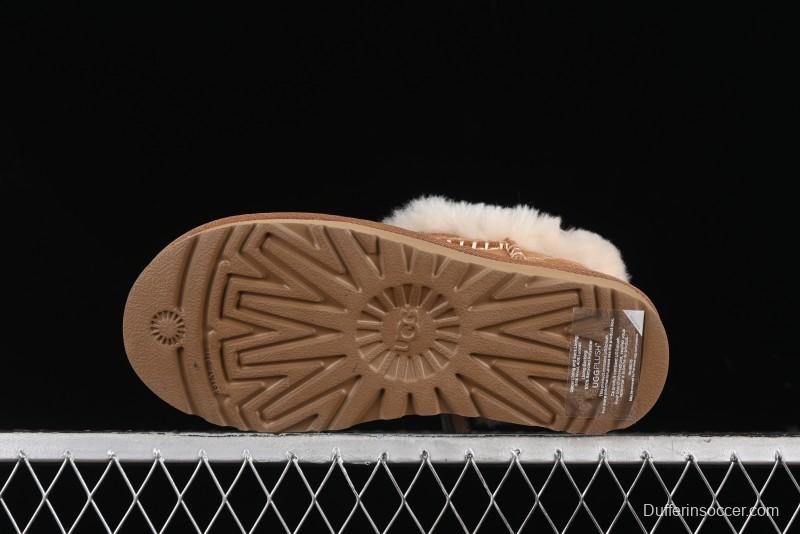 UGG Classic Ultra Mini Alpine Short Boots with Genuine Shearling Lining - 1158224