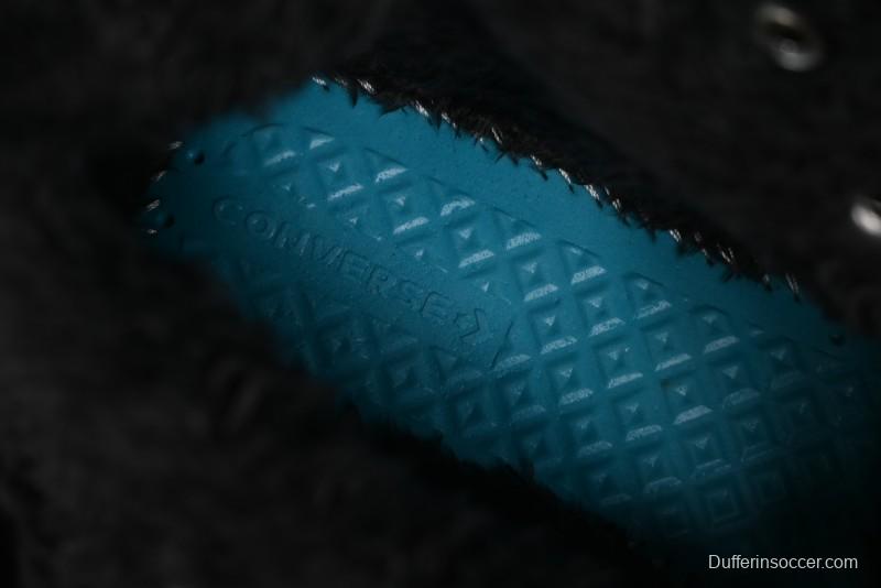 Converse Chuck 1970s Winter Waterproof Leather High-Top Sneakers with Gold Eyelets and Fleece Lining - A12444C