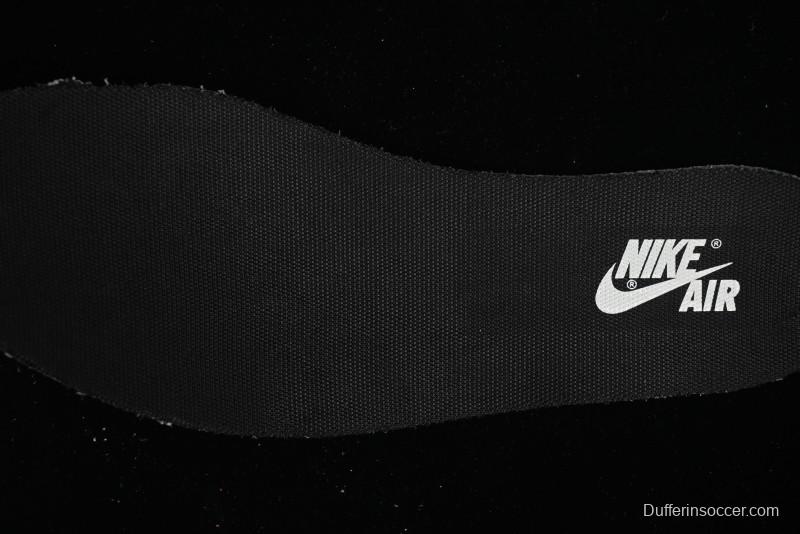 Nike Travis Scott x Fragment Design x Air Jordan 1 Low OG SP AJ1 Gucci Collaboration - Black Hook Dragonfly Low-top Casual Sneakers - SJ2068-137