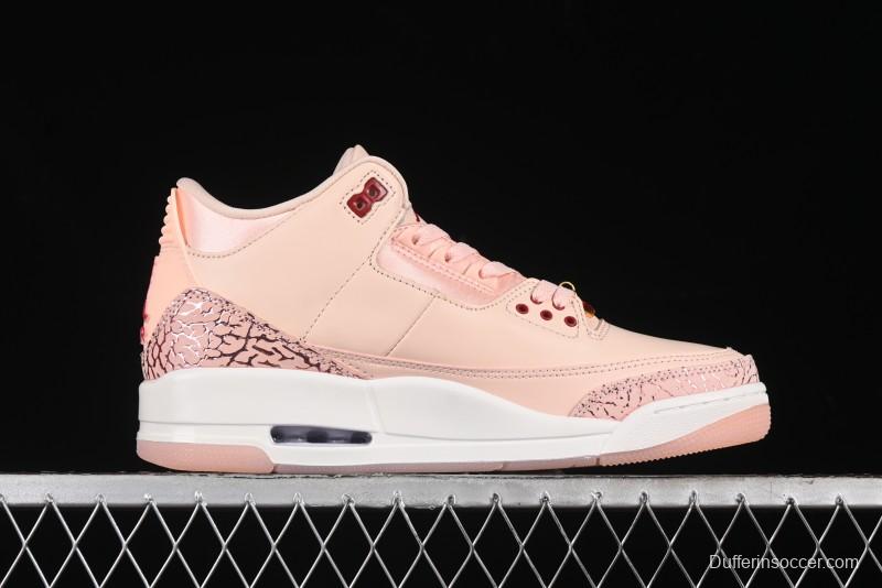 Nike Air Jordan 3 Retro Valentine's Day Limited Edition Sneakers - HJ0178-600
