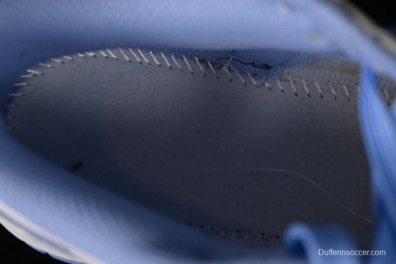 Nike SB Dunk Low Saint Laurent Series - White Grey Blue Swoosh Anniversary High-End Custom Low-Top Casual Sneakers - GF2409-168