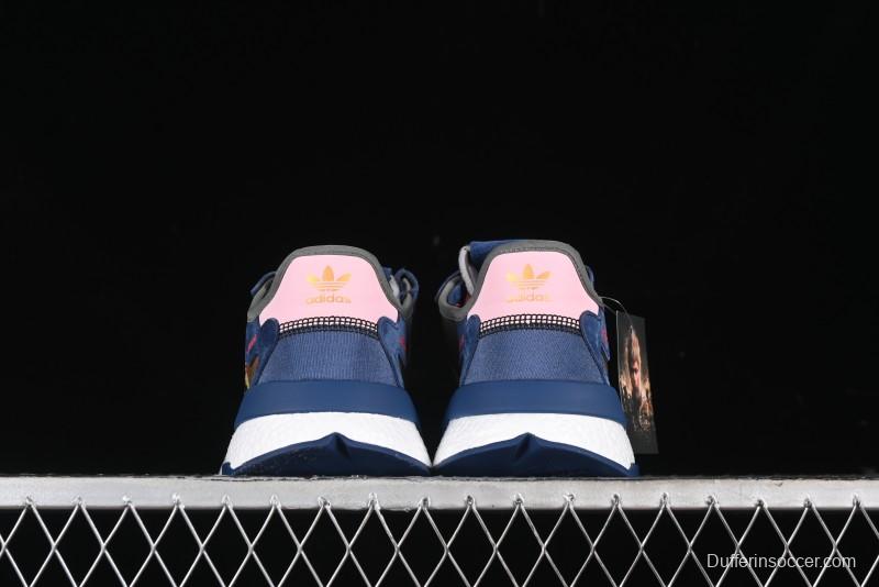 Adidas Nite Jogger Boost Retro Running Shoes with 3M Reflective Design - GY0028