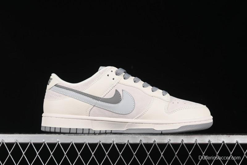Nike SB Dunk Low Dior Collection - Beige Grey Blue Hook Anniversary High-End Custom Low-Top Casual Sneakers - XD6188-042