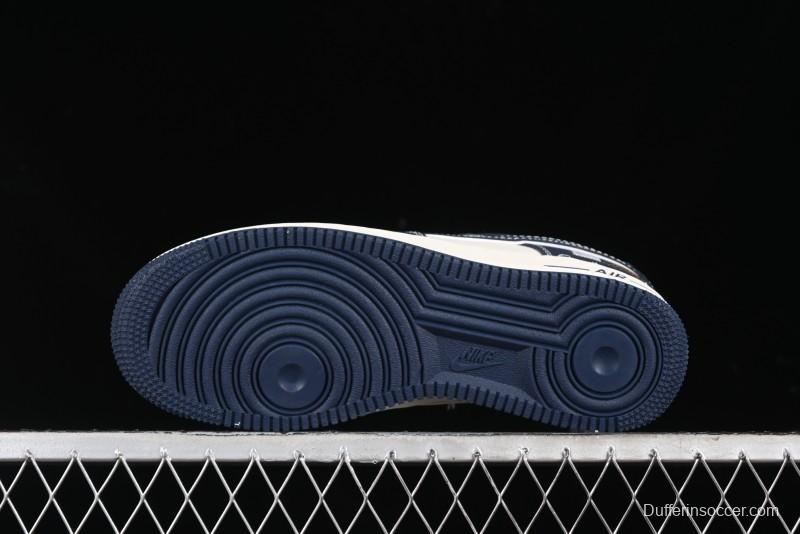 Nike Air Force 1 '07 Low The North Face x CDG Dark Blue Casual Sneakers - KK1988-014