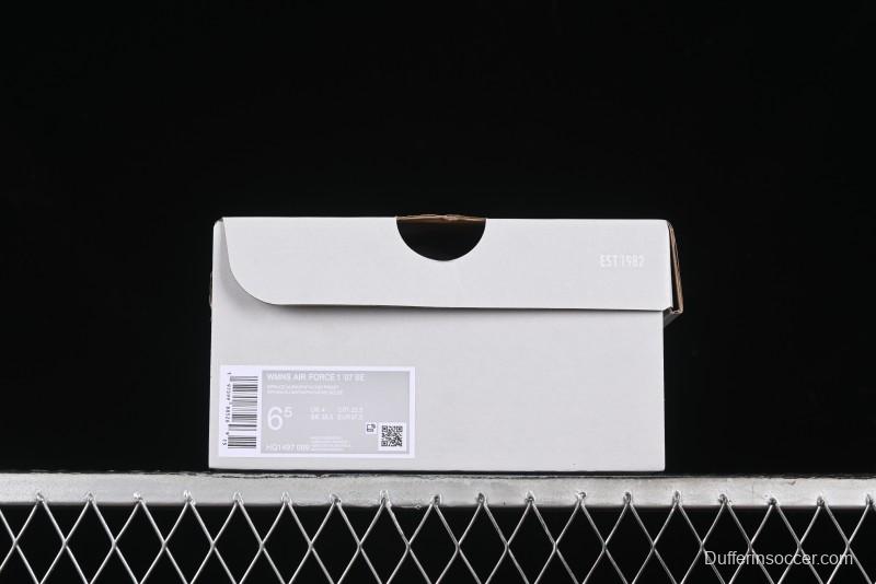 Nike Air Force 1 '07 Low Casual Sneakers with Full-Length Air Cushion - HQ1497-099