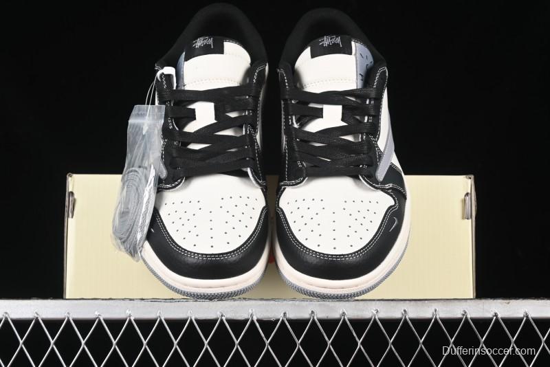 Nike Travis Scott x Fragment Design x Air Jordan 1 Low OG SP AJ1 Lifestyle Sneakers - XZ5168-001