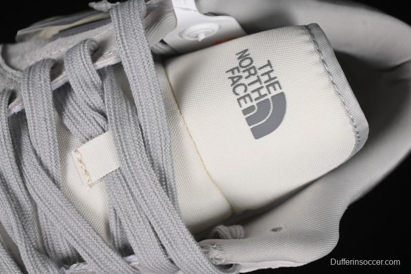 Nike Air Jordan 1 Low AJ1 The North Face Collaboration - Suede Grey Retro Basketball Shoes - DM5688-111