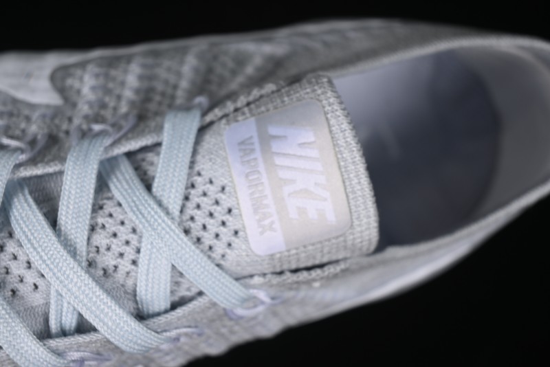 Nike Vapormax Flyknit Breathable Casual Running Shoes with Full-Length Air Cushion - 849558-100