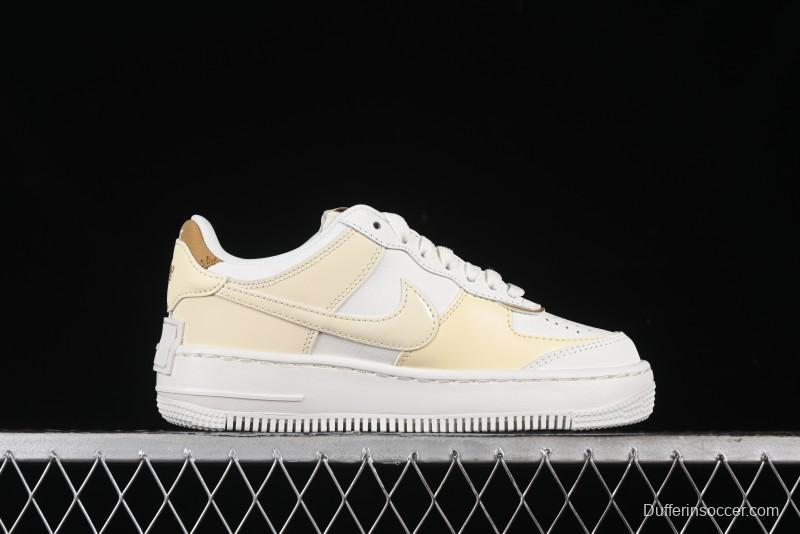 Nike Air Force 1 Shadow Lightweight Lifting Low-Top Casual Sneakers - DZ1847-108