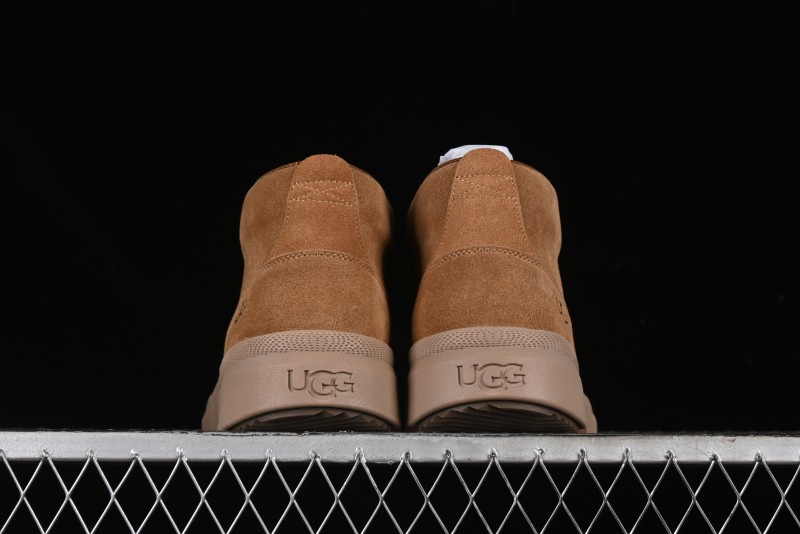 UGG Burleigh Chukka Comfortable Flat Lace-Up Round Toe Fashion Casual Boots - 1151773