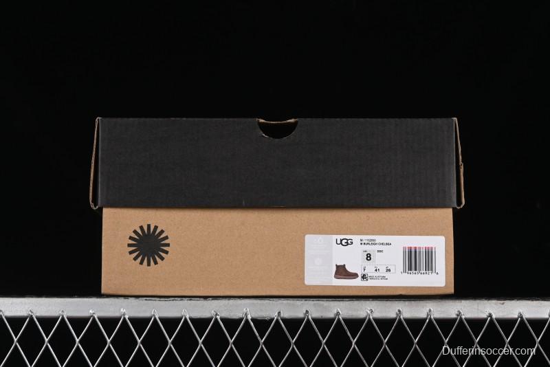 UGG Burleigh Chelsea Winter Boots for Men with Lightweight Anti-Slip Sole and Genuine Wool Leather - 1152050