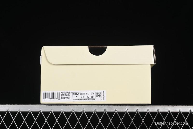 Nike Travis Scott x Fragment Design x Air Jordan 1 Low OG SP AJ1 - DIY1688-0