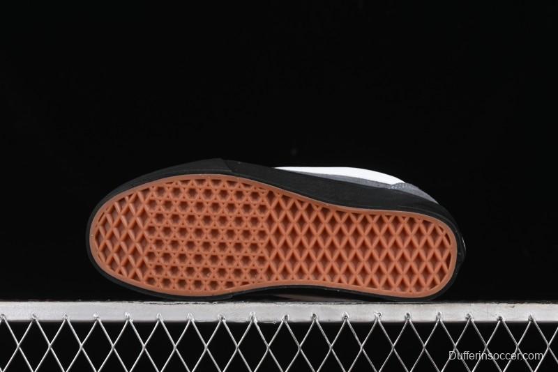 Vans Knu Skool Dark Grey Black Sole Versatile Casual Slip-Resistant Cushioned Platform Sneakers - VN000D22PWT