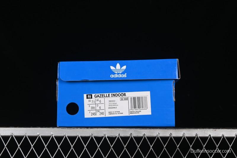 Adidas Originals Gazelle Indoor JI0322 Retro Casual Slip-Resistant Low-Top Sneakers