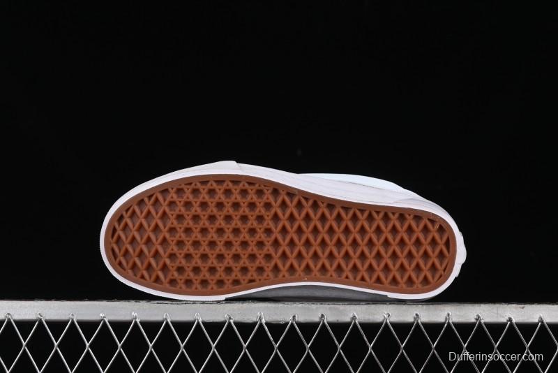 Vans Classics Knu Skool Full Grain Leather White Bread Sneakers - VN0009QCDSB