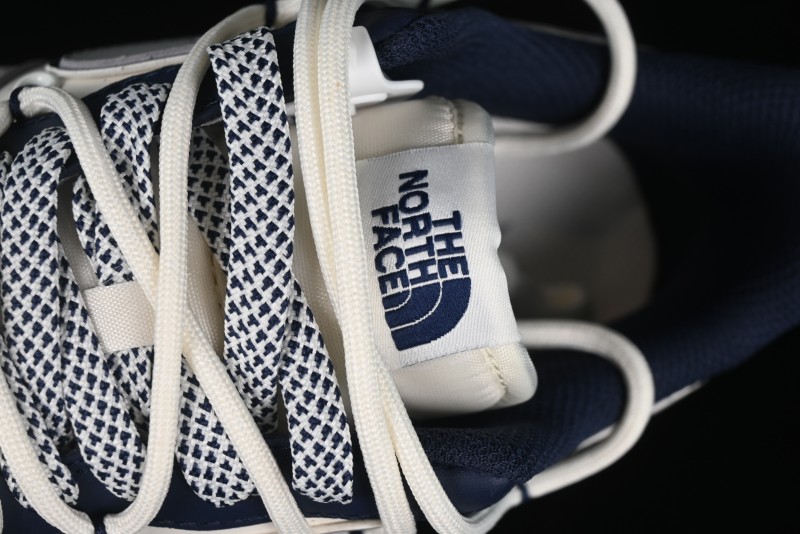 Nike Air Force 1 '07 Low The North Face Collaboration - Grey Blue Drawstring Low-Top Casual Sneakers - SJ1198-700