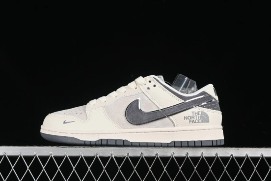 Nike SB Dunk Low The North Face Collaboration - Anniversary High-End Customized Low-Top Casual Skate Shoes - DQ1098-513