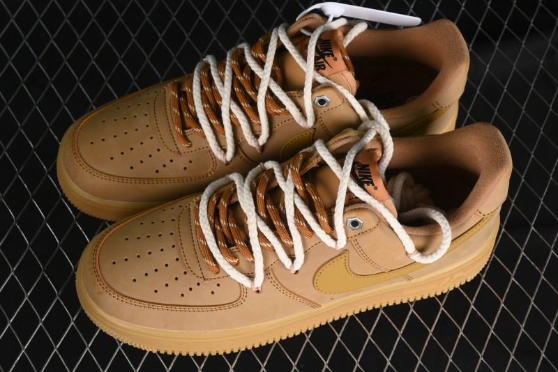 Nike Air Force 1 '07 Low Deconstructed Maize Casual Sneakers - CJ9197-102