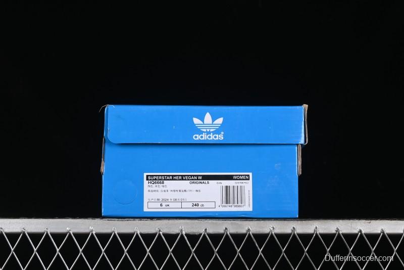 Adidas Superstar HQ6668 Casual Sneakers with Shell Toe Design