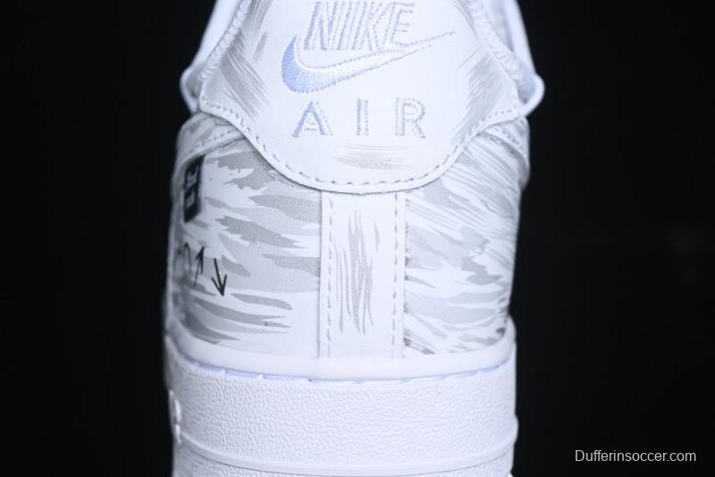 Nike Air Force 1 '07 Low Lace-Up Casual Sneakers with Full-Length Air Cushion - ZH0316-049