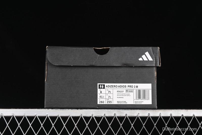Adidas Adizero Adios Running Shoes with Breathable Low-Cut Design - IE6237