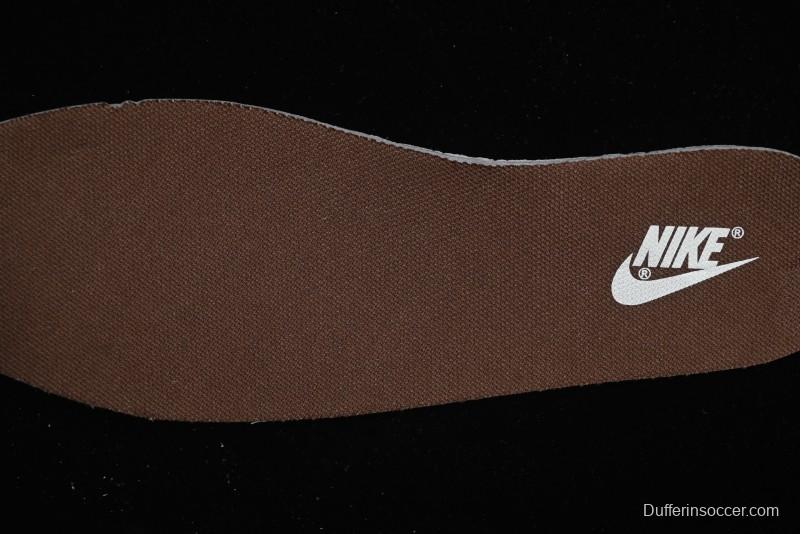 Nike Dunk Low Retro Casual Sneakers in Brown and Sail with Panda Mischief Skyline Theme - DD1503-124