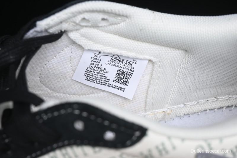 Nike Travis Scott x Fragment Design x Air Jordan 1 Low OG SP Sneakers - SJ2068-108