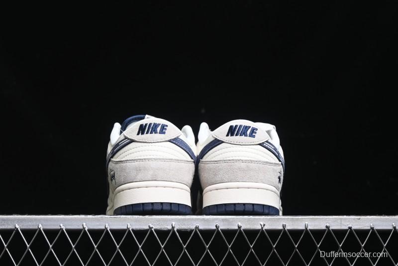 Nike SB Dunk Low Stussy Anniversary Custom Low-Top Casual Skate Shoes - FC1688-197
