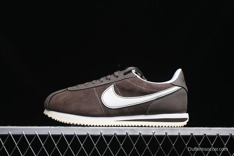 Nike Classic Cortez Leather Retro Running Shoes - FQ8144-237