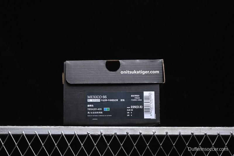 Onitsuka Tiger Mexico 66 Low-Top Leather Running Shoes - 1183A201-405