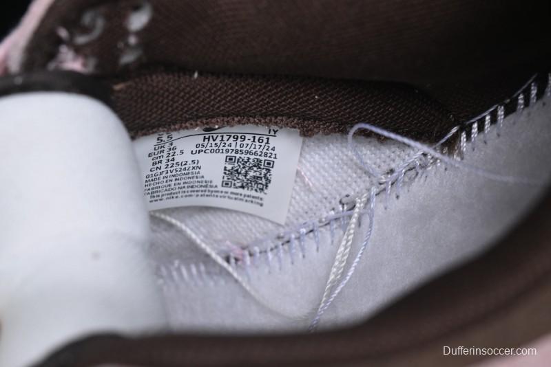 Nike Dunk Low 85 Double Swoosh Series Strawberry Chestnut SB Low Top Casual Skate Shoes - HV1799-161