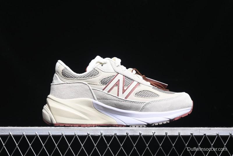 New Balance Made in USA M990 Series High-End Heritage Classic Retro Casual Running Shoes - U990LO6