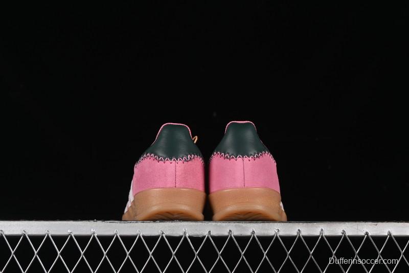 Adidas Originals Gazelle Indoor JI2014 Low-Top Sneakers with Thick Sole for Casual Wear Anti-Slip and Durable - JI2014