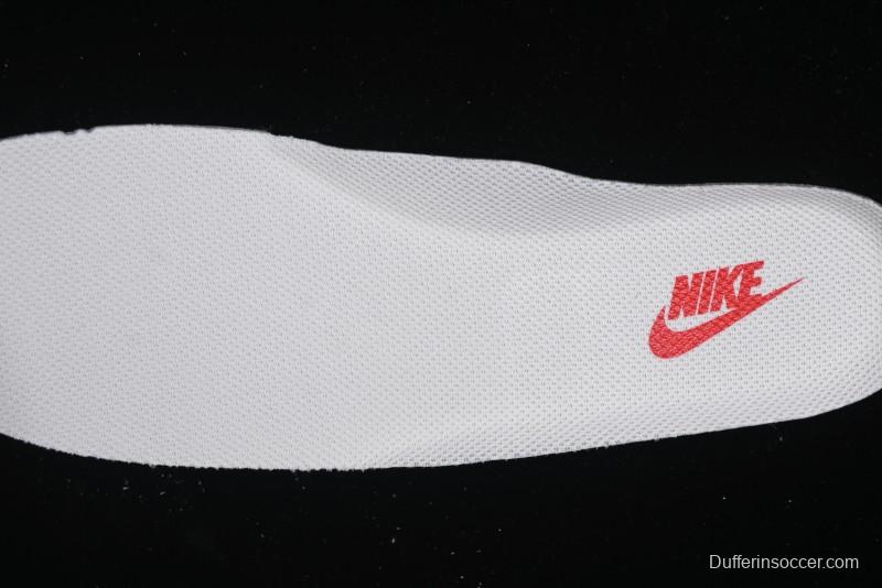 Nike Air Force 1 '07 Low Stussy Collaboration - AF1 White Red Label Low-Top Casual Sneakers - SJ6698-016