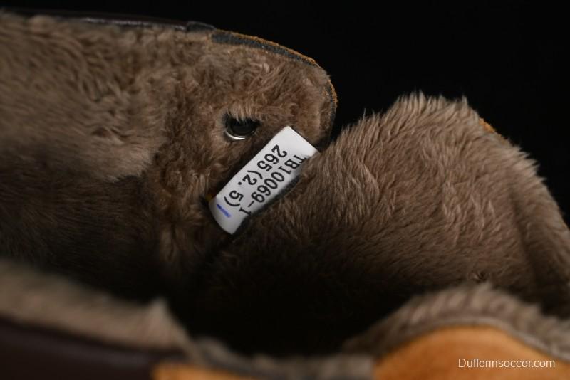 Timberland Classic Mid Waterproof Insulated Boot with Premium Suede Leather - TB10069-1YELLOW