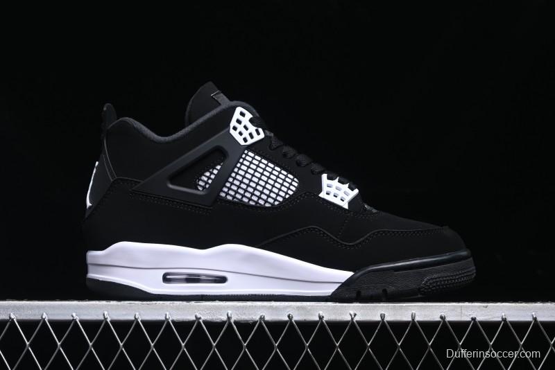 Nike Air Jordan 4 Retro White Thunder Basketball Shoes - FQ8138-001