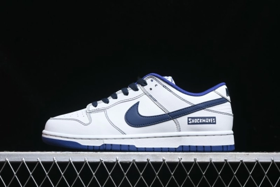 Nike Dunk Low High Street Minimalist Blue Panda Retro Low-Top Casual Sneakers - DD1503-119