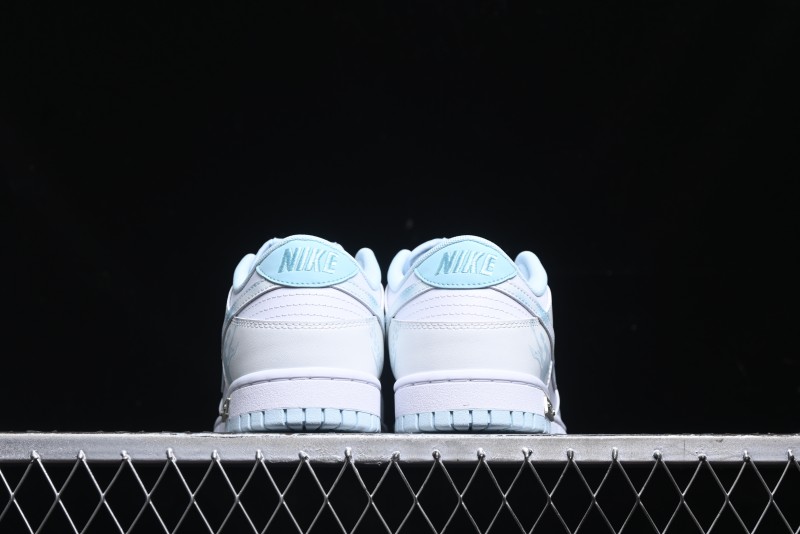 Nike Dunk Low Year of the Dragon Limited Edition Imperial Blue and White Porcelain Low-Top Casual Sneakers - DV0833-104