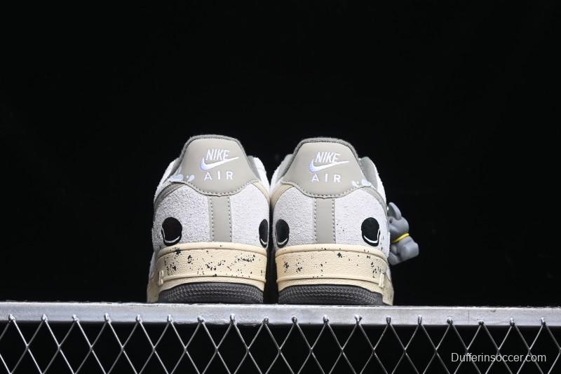 Nike Air Force 1 '07 Low Milk Cookie Custom Low-Top Casual Sneakers for Autumn Winter - KL1210-111